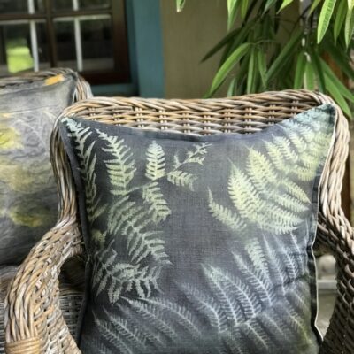 Linen Cushion -60x60- Terrarium Fern